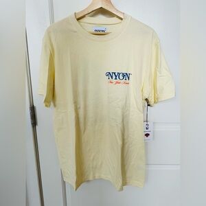 New York Or Nowhere Knicks blue on yellow butter tee size L new with tags